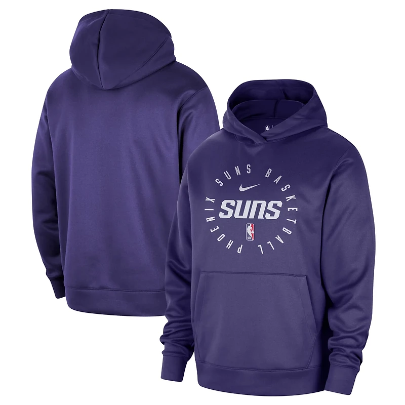 Nike Phoenix Suns 2024 25 Spotlight On-Court Practice Performance Pullover Hoodie