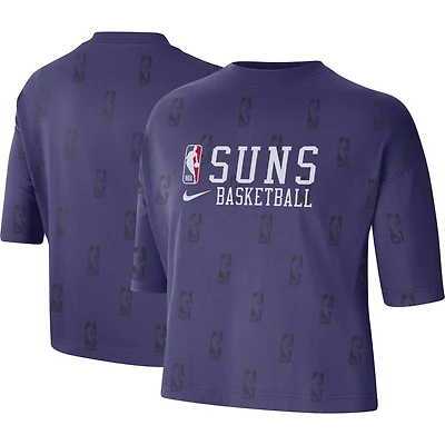 Nike Phoenix Suns Allover NBA Logo Boxy T-Shirt