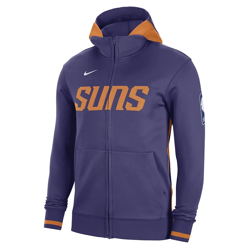 Nike Phoenix Suns Authentic Showtime Performance Full-Zip Hoodie