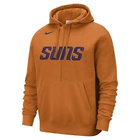 Nike Phoenix Suns Courtside Versus Stitch Split Pullover Hoodie