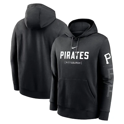 Nike Pittsburgh Pirates Fashion Club Pullover Hoodie