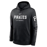 Nike Pittsburgh Pirates Fashion Club Pullover Hoodie