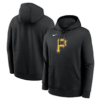 Nike Pittsburgh Pirates Logo Club Fleece Pullover Hoodie