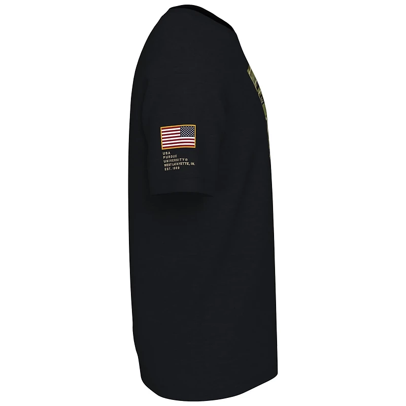 Nike Purdue Boilermakers Veterans Camo T-Shirt