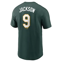 Nike Reggie Jackson Athletics Fuse Name  Number T-Shirt