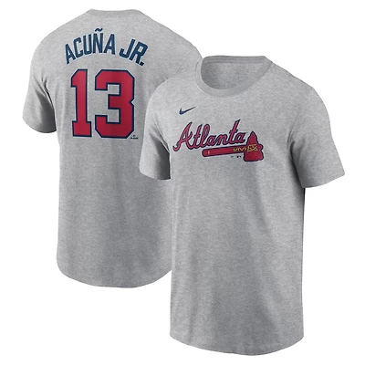 Nike Ronald Acua Jr Atlanta Braves Fuse Name Number T-Shirt