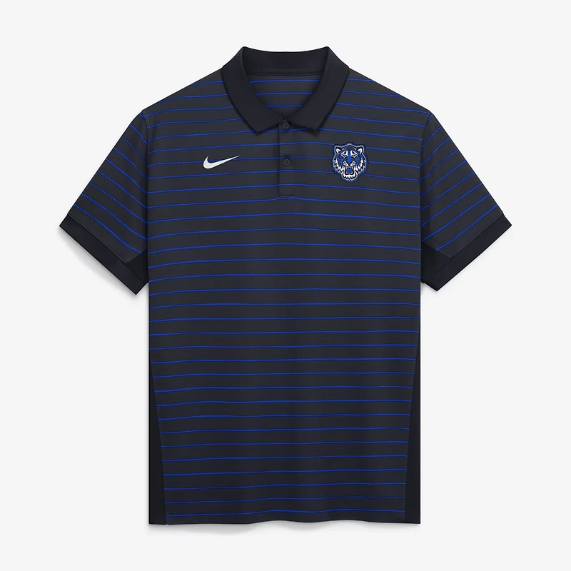 Nike Royal Detroit Tigers Authentic Collection City Connect Striped Victory Dri-FIT Polo