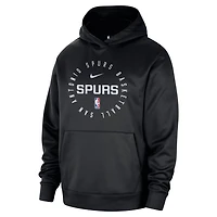 Nike San Antonio Spurs 2024 25 Spotlight On-Court Practice Performance Pullover Hoodie