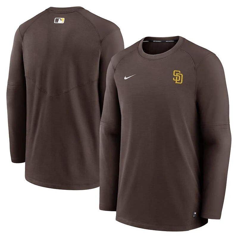 Nike San Diego Padres Authentic Collection Logo Performance Long Sleeve T-Shirt