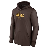 Nike San Diego Padres Authentic Collection Practice Performance Pullover Hoodie