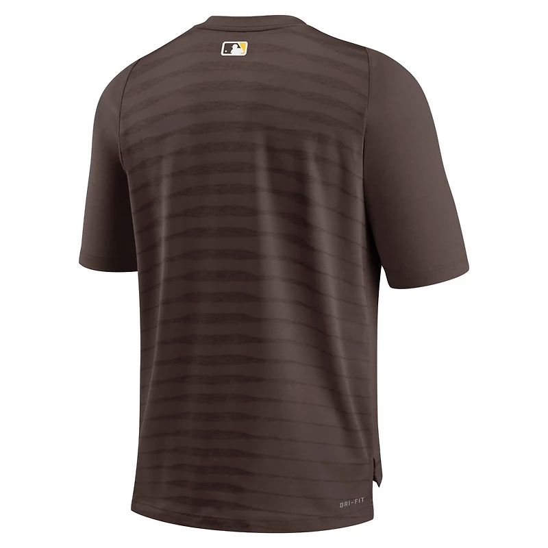 Nike San Diego Padres Authentic Collection Pregame Raglan Performance V-Neck T-Shirt