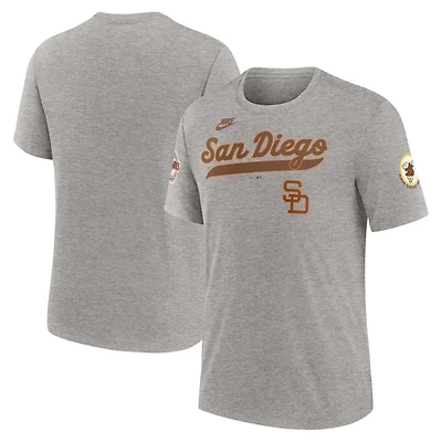 Nike San Diego Padres Cooperstown Collection Eras Tri-Blend T-Shirt