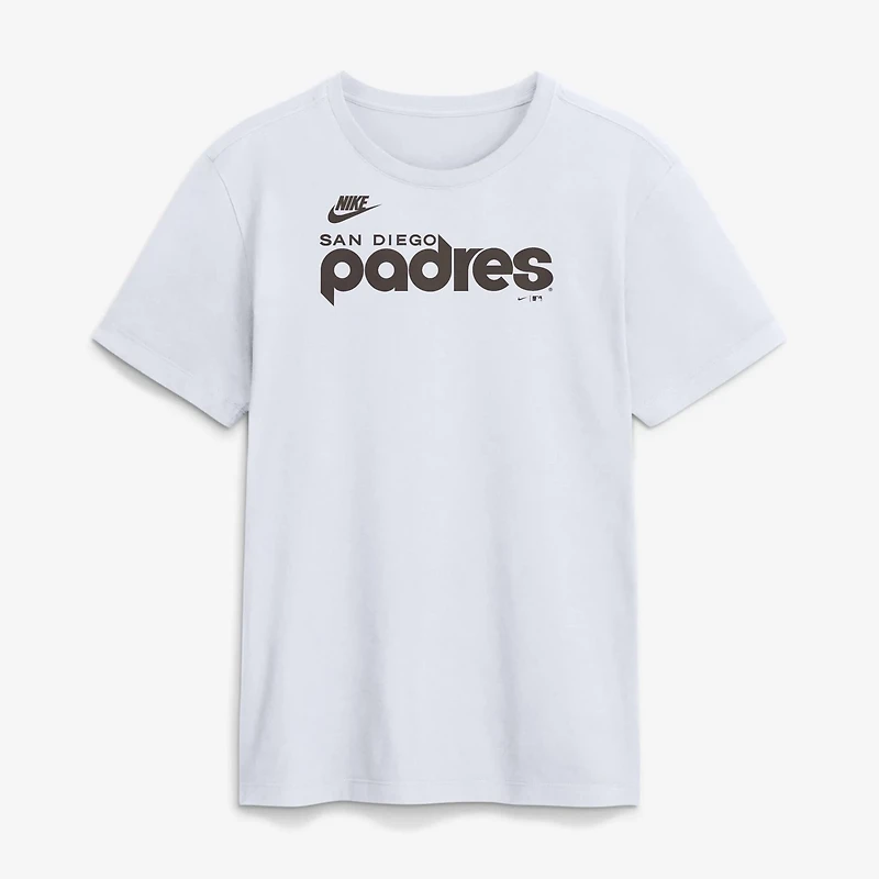 Nike San Diego Padres Cooperstown Collection Wordmark T-Shirt