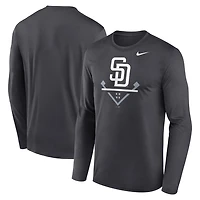Nike San Diego Padres Icon Legend Performance Long Sleeve T-Shirt