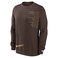 Nike San Diego Padres Statement Ball Game Fleece Pullover Sweatshirt