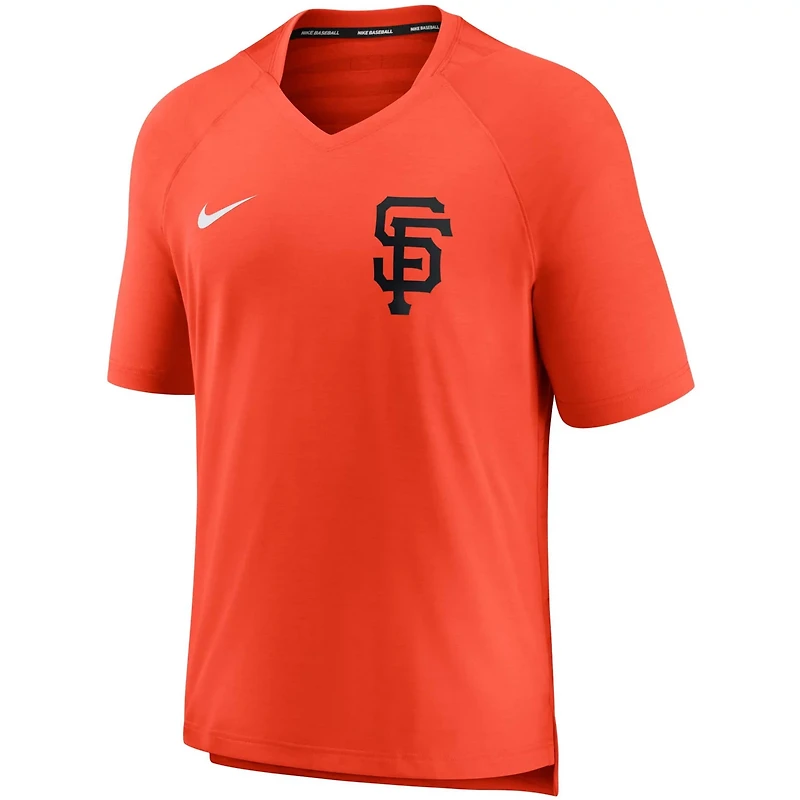 Nike San Francisco Giants Authentic Collection Pregame Performance V-Neck T-Shirt
