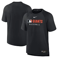 Nike San Francisco Giants Authentic Collection Pregame Raglan Performance T-Shirt