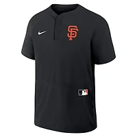 Nike San Francisco Giants Authentic Collection Raglan Short Sleeve Windshirt