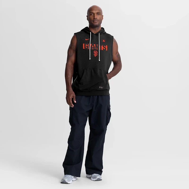 Nike San Francisco Giants Authentic Collection Standard Issue Dri-FIT Sleeveless Hoodie