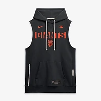 Nike San Francisco Giants Authentic Collection Standard Issue Dri-FIT Sleeveless Hoodie