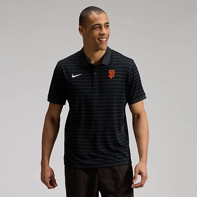 Nike San Francisco Giants Authentic Collection Striped Victory Dri-FIT Polo