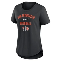 Nike San Francisco Giants City Connect Tri-Blend T-Shirt