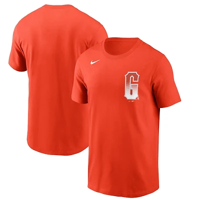 Nike San Francisco Giants City Connect Wordmark T-Shirt