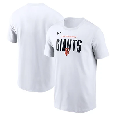 Nike San Francisco Giants Home Team Bracket Stack T-Shirt