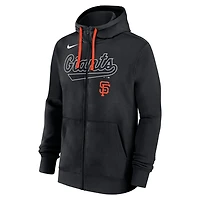 Nike San Francisco Giants Knockout Script Full-Zip Hoodie