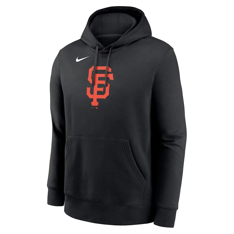 Nike San Francisco Giants Logo Club Fleece Pullover Hoodie