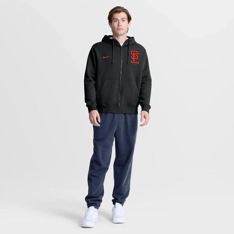 Nike San Francisco Giants Primetime Lockup Full-Zip Hoodie