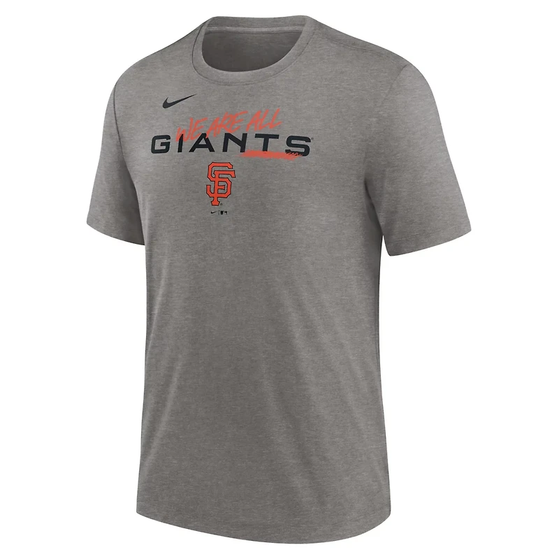 Nike San Francisco Giants We Are All Tri-Blend T-Shirt