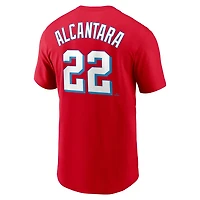 Nike Sandy Alcantara Miami Marlins City Connect Name  Number T-Shirt