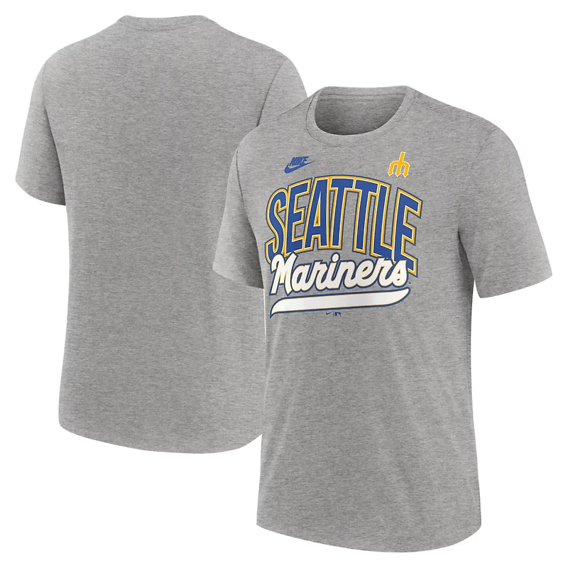Nike Seattle Mariners Cooperstown Collection Retro Tri-Blend T-Shirt