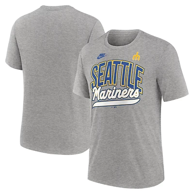 Nike Seattle Mariners Cooperstown Collection Retro Tri-Blend T-Shirt