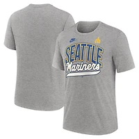 Nike Seattle Mariners Cooperstown Collection Retro Tri-Blend T-Shirt