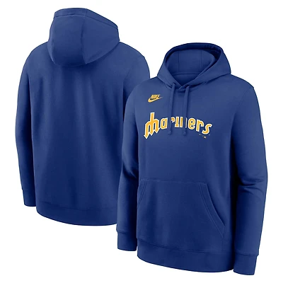 Nike Seattle Mariners Cooperstown Collection Wordmark Club Hoodie