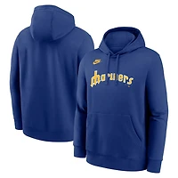 Nike Seattle Mariners Cooperstown Collection Wordmark Club Hoodie