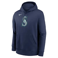 Nike Seattle Mariners Logo Club Fleece Pullover Hoodie