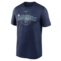 Nike Seattle Mariners Wordmark Outline Legend T-Shirt