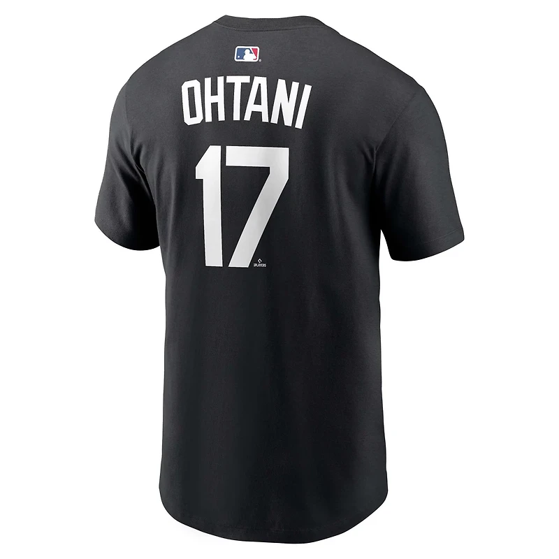 Nike Shohei Ohtani Los Angeles Dodgers Name Number T-Shirt