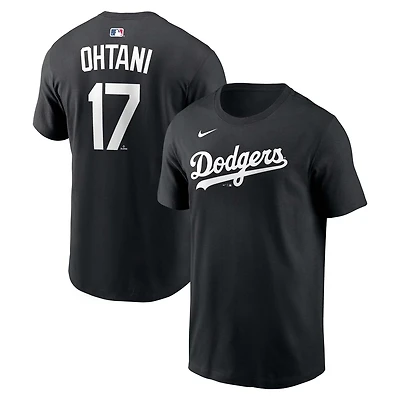 Nike Shohei Ohtani Los Angeles Dodgers Name  Number T-Shirt