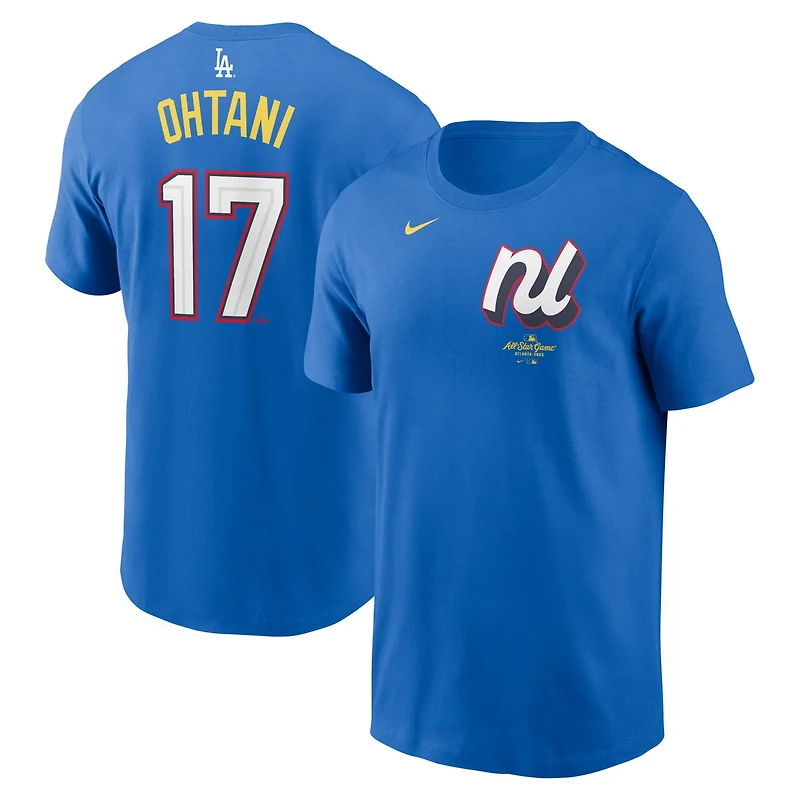 Nike Shohei Ohtani National League 2025 All-Star Edition Name  Number T-Shirt