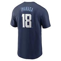 Nike Shta Imanaga Chicago Cubs Fuse Name  Number T-Shirt