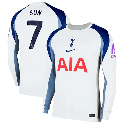 Nike Son Heung-Min Tottenham Hotspur 2025 26 Home Replica Long Sleeve Jersey