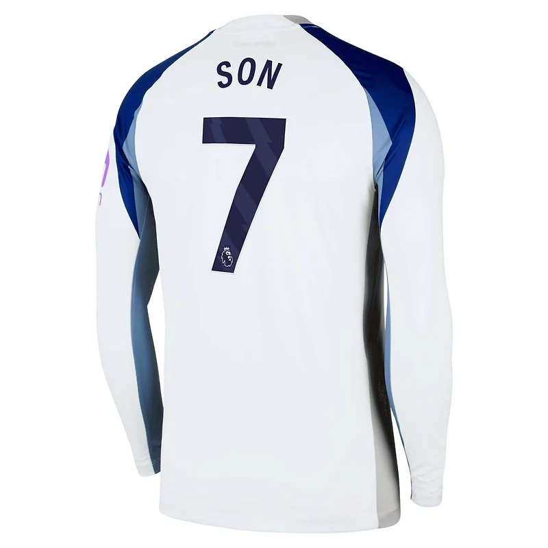 Nike Son Heung-Min Tottenham Hotspur 2025 26 Home Replica Long Sleeve Jersey