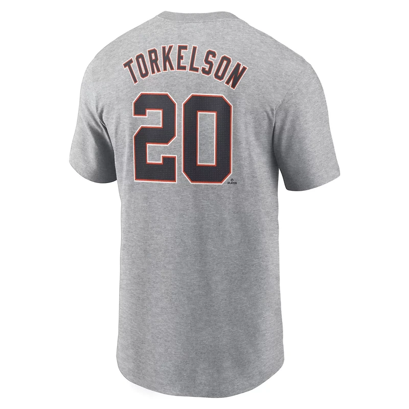 Nike Spencer Torkelson Detroit Tigers Fuse Name  Number T-Shirt