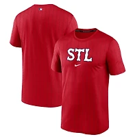Nike St Louis Cardinals 2024 City Connect Authentic Collection Practice Velocity Performance T-Shirt