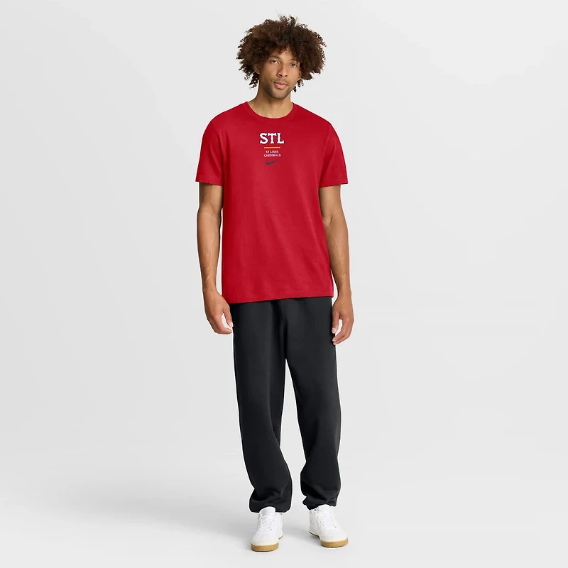 Nike St Louis Cardinals City Connect 2-Hit T-Shirt