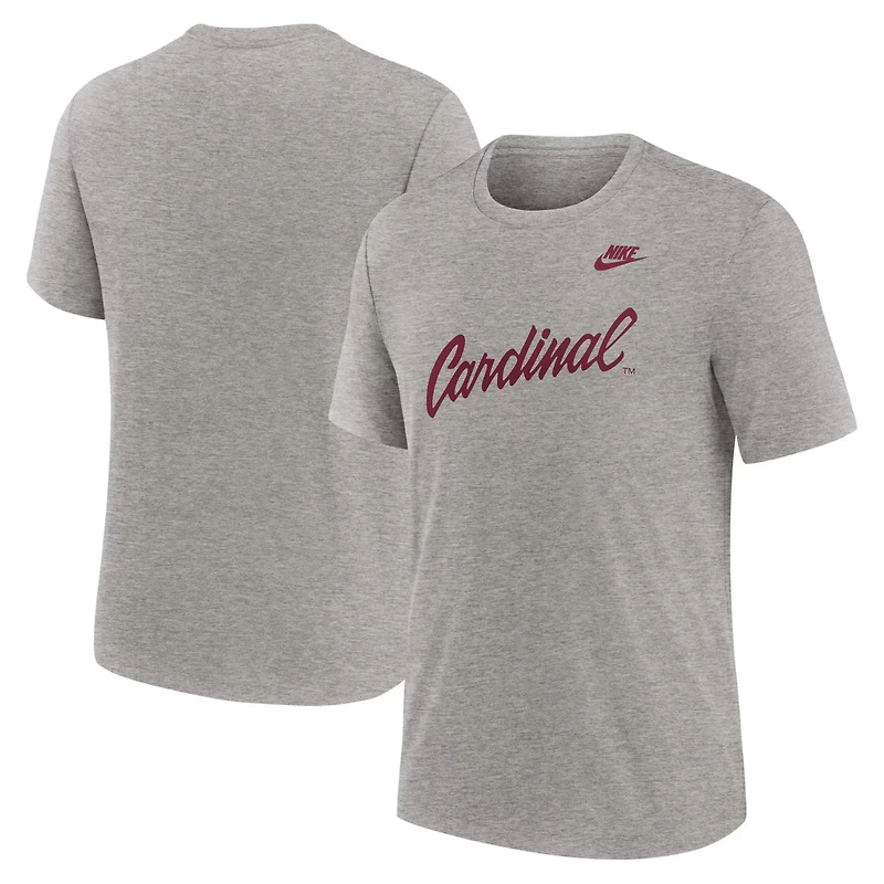 Nike Stanford Cardinal Blitz Evergreen Legacy Primary Tri-Blend T-Shirt